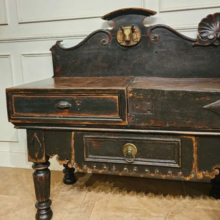 Pamono 19th Century French Butcher's Block by Trussant & Cie