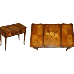 Pamono 19th Century French Louis XV Coiffeuse Dressing Table by Alfred Beurdeley New