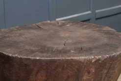 Pamono ​19th Century French Provincial Rustic Elm Chopping Block Table Online