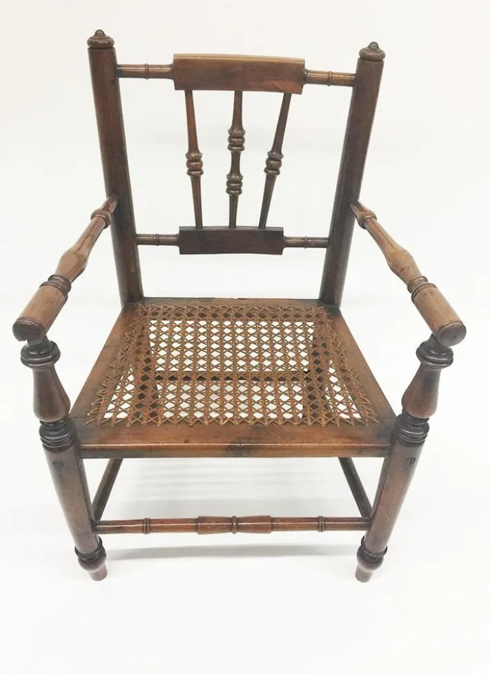 Pamono 19th Century Fruit Wood Childs Chair
