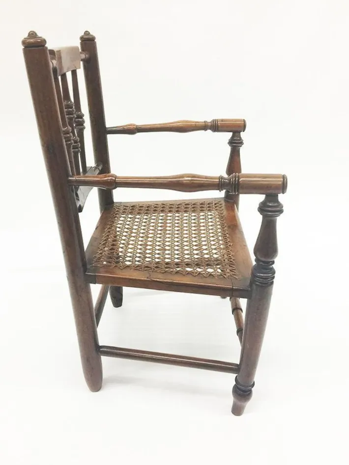 Pamono 19th Century Fruit Wood Childs Chair
