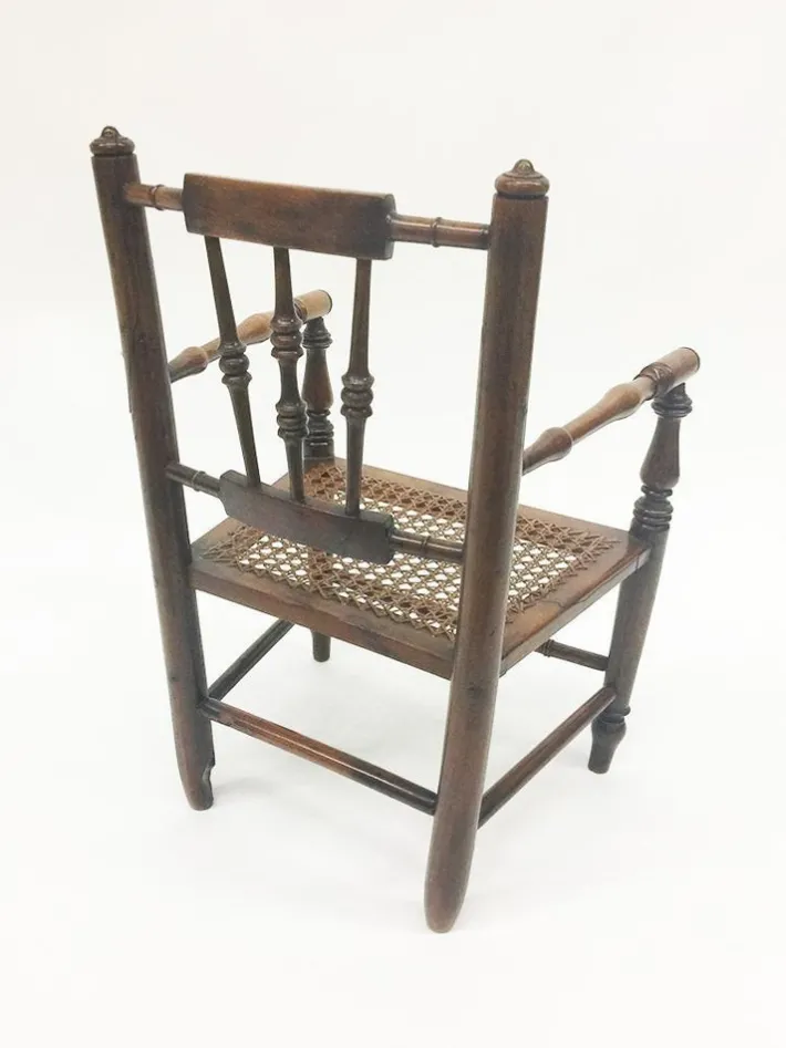 Pamono 19th Century Fruit Wood Childs Chair