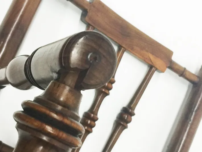 Pamono 19th Century Fruit Wood Childs Chair