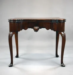 Pamono 18th Century George II Irish Mahogany Card Table Discount