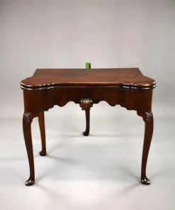 Pamono 18th Century George II Irish Mahogany Card Table Discount