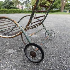 Pamono 20th Century Iron Garden Chaise Lounger Clearance