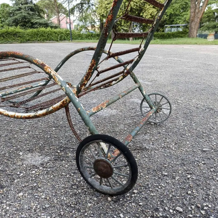 Pamono 20th Century Iron Garden Chaise Lounger Clearance