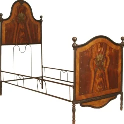 Pamono 19th Century Italian Iron Bed Hot