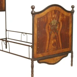Pamono 19th Century Italian Iron Bed Hot