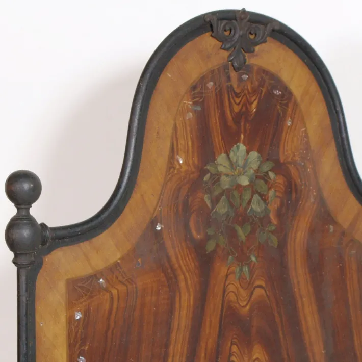 Pamono 19th Century Italian Iron Bed Hot