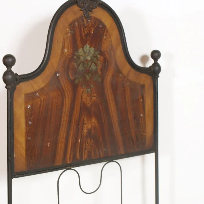 Pamono 19th Century Italian Iron Bed Hot