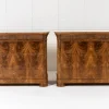 Pamono 19th Century Italian Mahogany Chest of Drawers, Set of 2