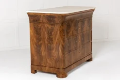 Pamono 19th Century Italian Mahogany Chest of Drawers, Set of 2