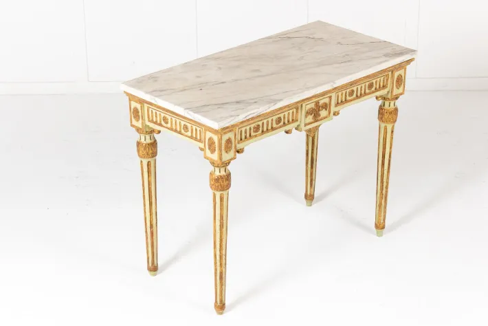Pamono 18th Century Italian Painted Console Table Clearance