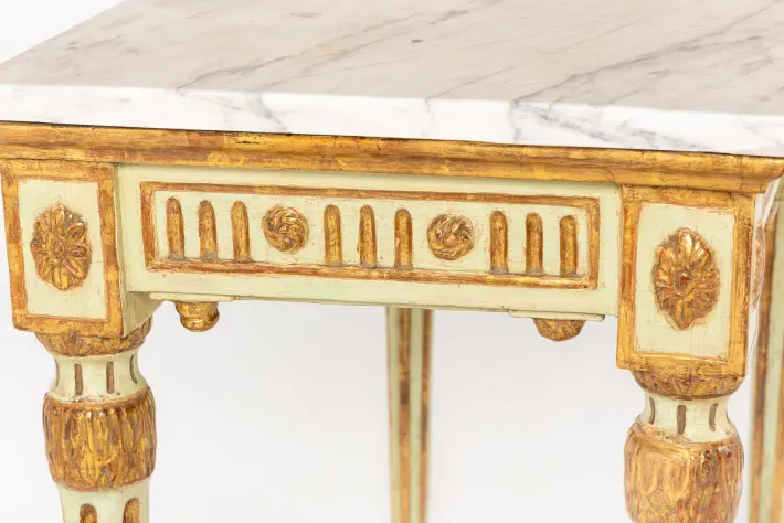 Pamono 18th Century Italian Painted Console Table Clearance