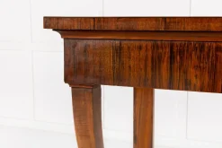 Pamono 19th Century Italian Walnut Console Tables, Set of 2 Hot