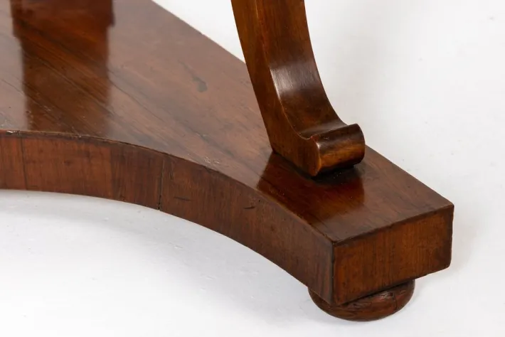 Pamono 19th Century Italian Walnut Console Tables, Set of 2 Hot