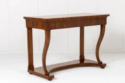 Pamono 19th Century Italian Walnut Console Tables, Set of 2 Hot