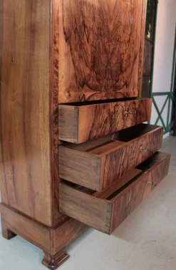 Pamono 19th Century Louis Philippe Walnut Secretaire