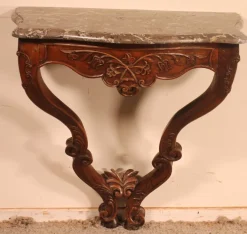 Pamono 18th Century Louis XV Console in Walnut