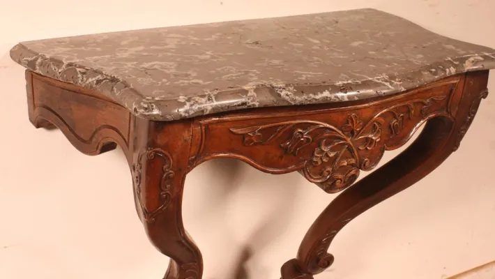 Pamono 18th Century Louis XV Console in Walnut