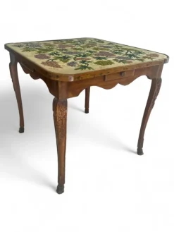 Pamono 18th Century Louis XV French Walnut Game Table Walnut, France, 1790s Clearance