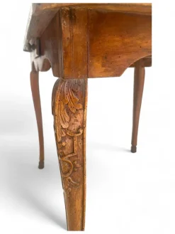 Pamono 18th Century Louis XV French Walnut Game Table Walnut, France, 1790s Clearance