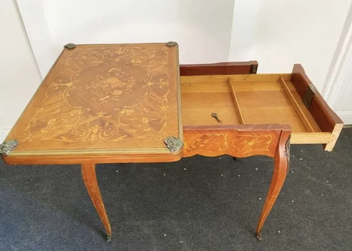 Pamono 19th Century Louis XV French Game Table, France Clearance