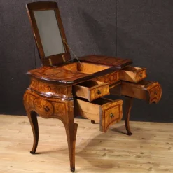 Pamono 20th Century Louis XV Inlaid Lombard Dressing Table, 1950s Sale