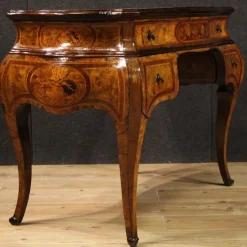 Pamono 20th Century Louis XV Inlaid Lombard Dressing Table, 1950s Sale