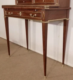 Pamono 19th Century Louis XVI Style Bonheur du Jour in Mahogany Clearance