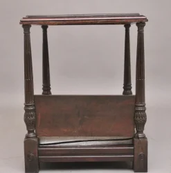 Pamono 19th Century Mahogany Dog Four Poster Bed, 1890s