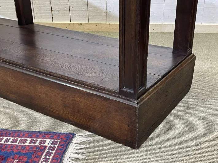 Pamono 19th Century Oak Drapers Table Hot