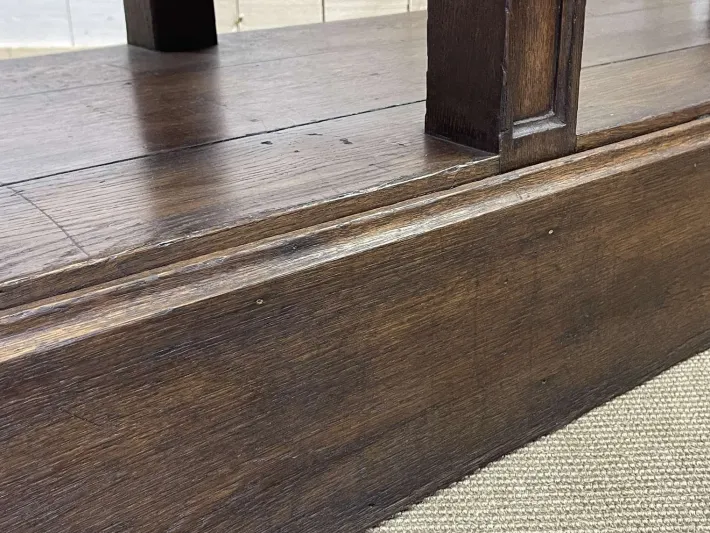 Pamono 19th Century Oak Drapers Table Hot