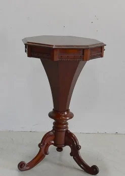 Pamono 19th Century Octagonal Mahogany Side Table, England Best