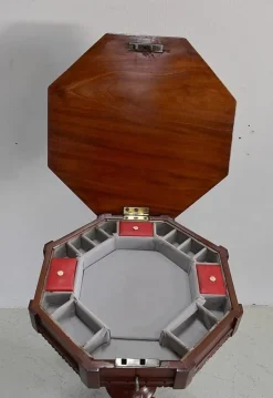 Pamono 19th Century Octagonal Mahogany Side Table, England Best