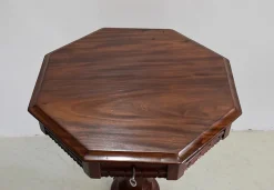 Pamono 19th Century Octagonal Mahogany Side Table, England Best