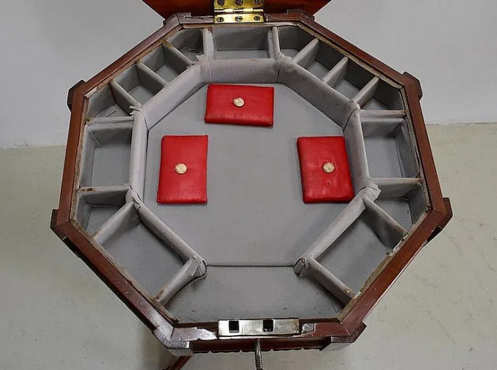 Pamono 19th Century Octagonal Mahogany Side Table, England Best