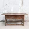 Pamono 17th Century Philip IV Spanish Table with Carved Herrerian Decor Sale