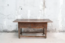 Pamono 17th Century Philip IV Spanish Table with Carved Herrerian Decor Sale