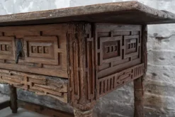 Pamono 17th Century Philip IV Spanish Table with Carved Herrerian Decor Sale