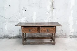 Pamono 17th Century Philip IV Spanish Table with Carved Herrerian Decor Sale
