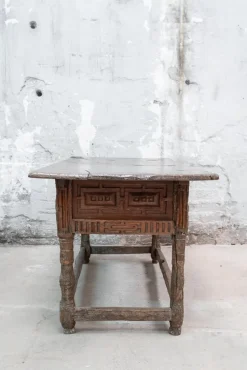 Pamono 17th Century Philip IV Spanish Table with Carved Herrerian Decor Sale