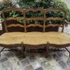 Pamono 19th Century Provencal 3-Seater Sofa in Walnut