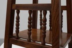 Pamono 20th Century Rustic Wooden Side Tables with Ceramic Tile Top, France, 1940s, Set of 2 Discount