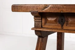 Pamono 18th Century Spanish Walnut Trestle Table Hot