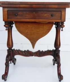 Pamono 19th Century Victorian English Rosewood Games Table Discount