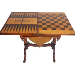 Pamono 19th Century Victorian English Rosewood Games Table Discount