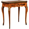 Pamono 19th Century Victorian English Walnut & Marquetry Card Table Discount