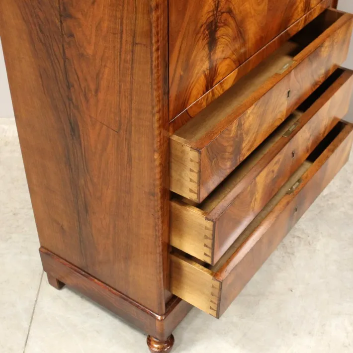 Pamono 19th Century Walnut Secretaire from Louis Philippe New